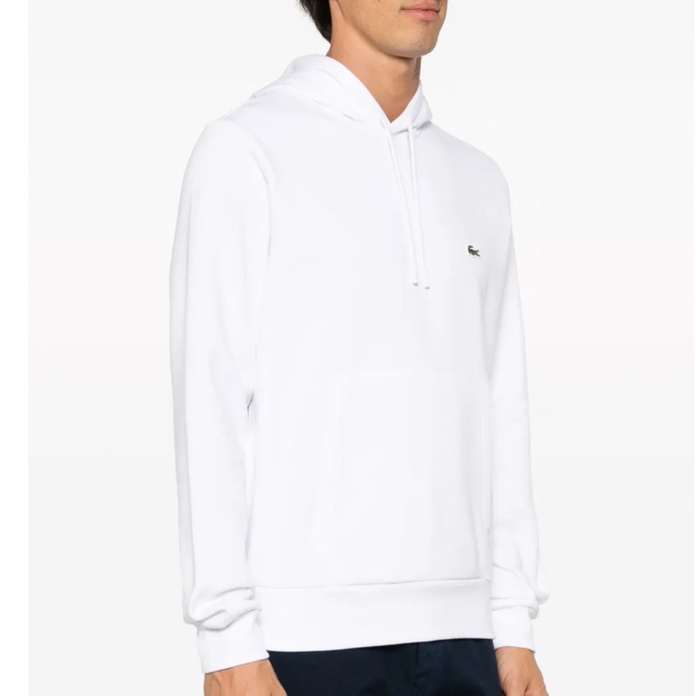 NWOT Lacoste Fleece Essential Hoodie - Picture 2 of 11
